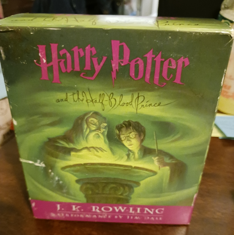 SET FIVE/17 UNABRIDGED COMPACT AUDIO DISCS "Harry Potter & Half-Blood Prince"